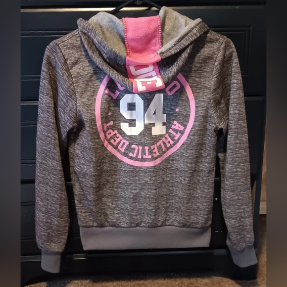 Thraill Gray Hoodie Jacket. Juniors size small. ☆3 FOR $25☆ - Picture 3 of 6